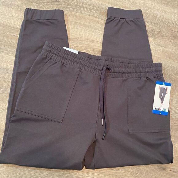 32 DEGREES COOL STEEL GRAY JOGGERS ATHLETIC PANTS L NWT - Picture 12 of 14